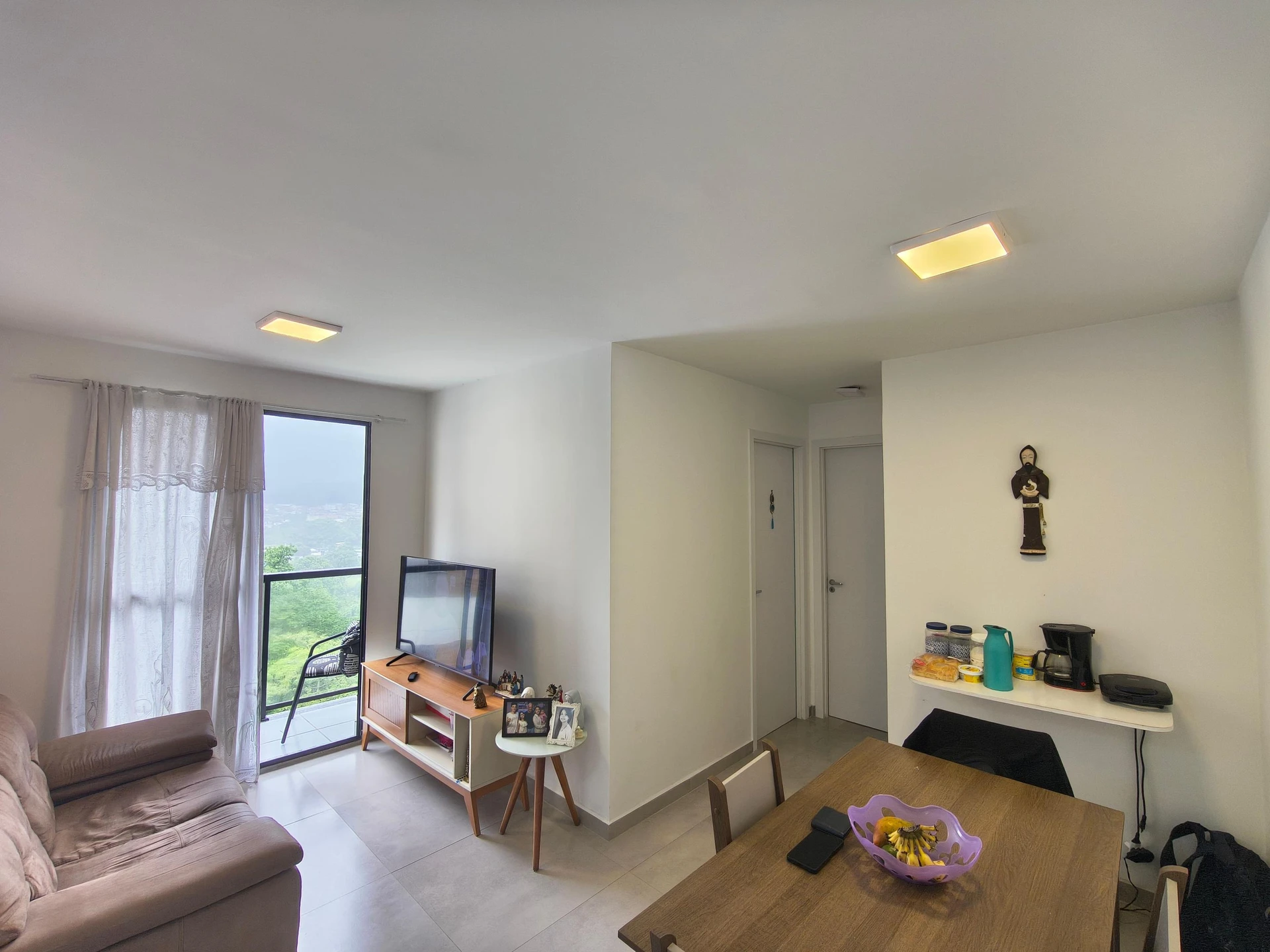 Furnished apartment, 47 m², with a park view