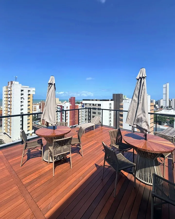 Apartamento de 55 m² com varanda gourmet e vista para a água — photo 11