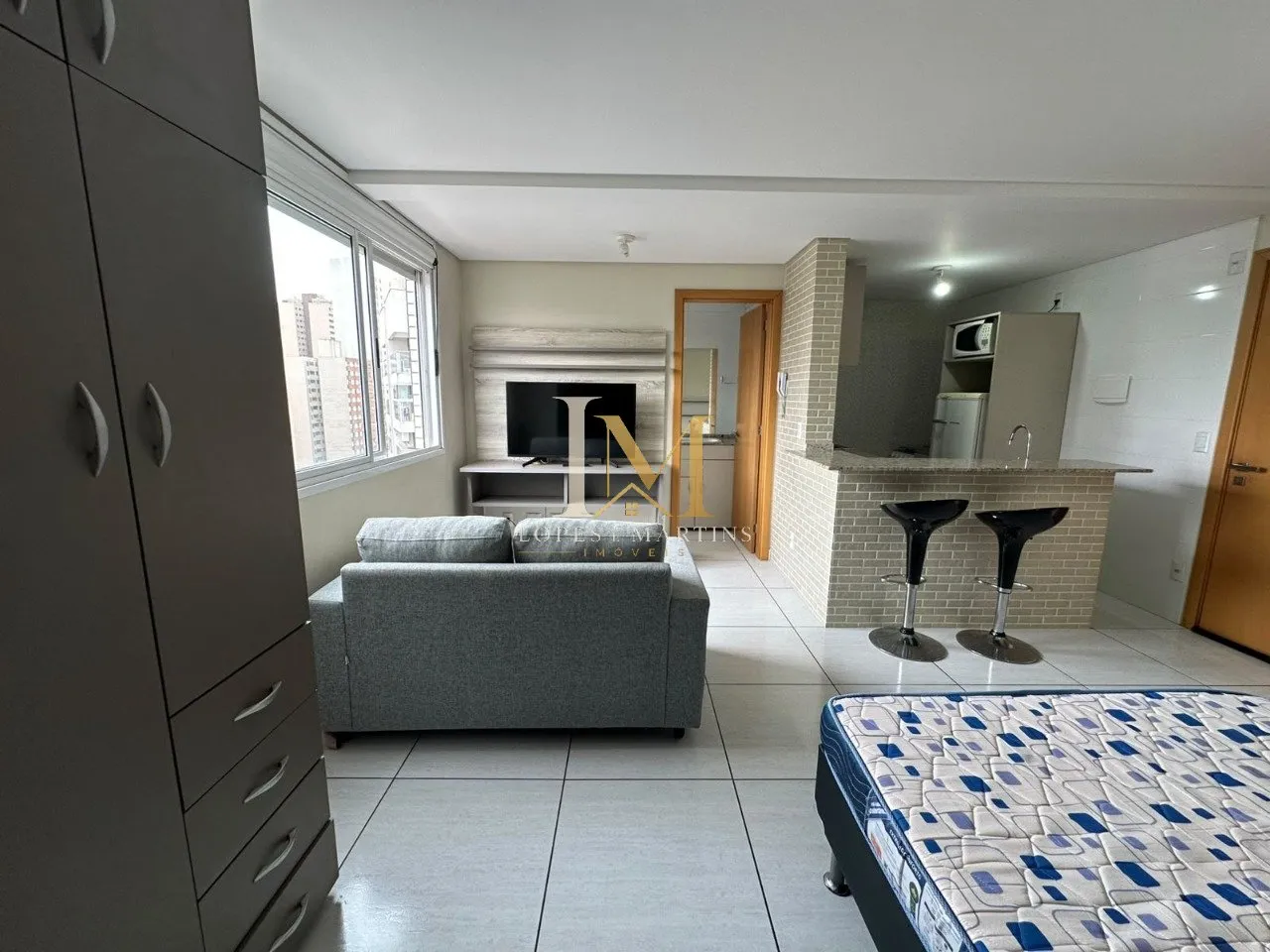 One-bedroom apartment with a home office in Curitiba — photo 4