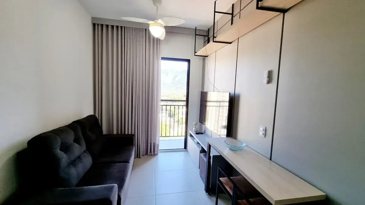 Furnished 34 m² apartment with balcony and 1 bedroom — photo 6