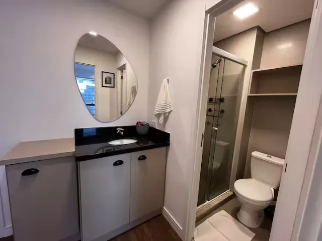 Furnished studio for rent with 1 bedroom and parking — photo 14
