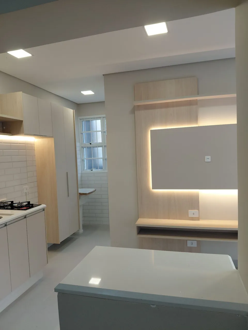 Квартира с 1 спальней без мебели и кухней open-plan — photo 12