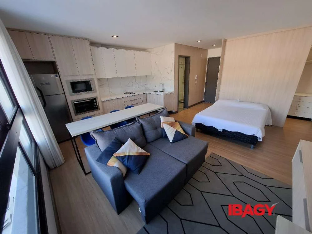 Furnished 57 m² studio with an open-plan kitchen — photo 3