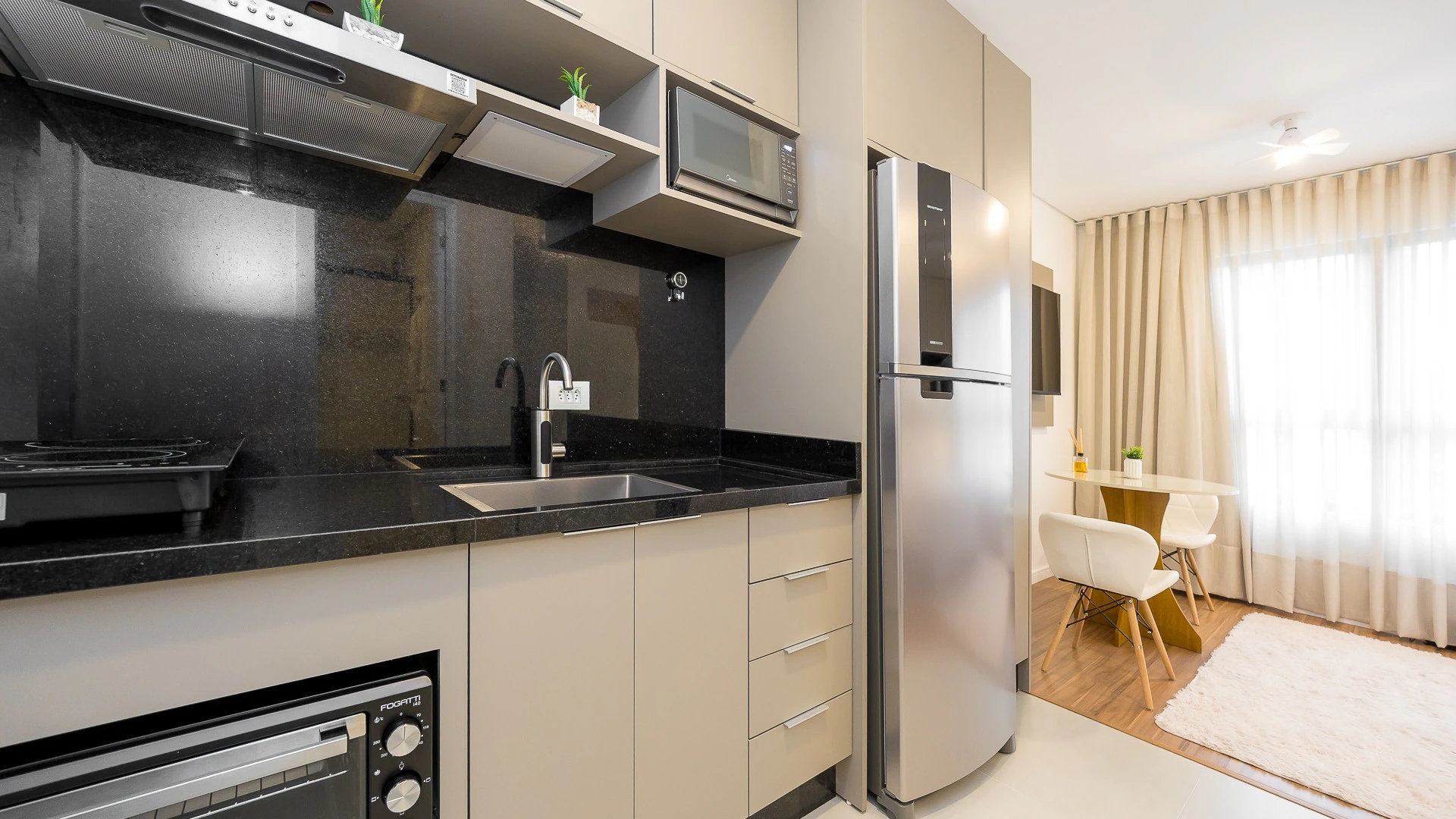 Furnished 1-bedroom apartment with 25 m², no parking — photo 2