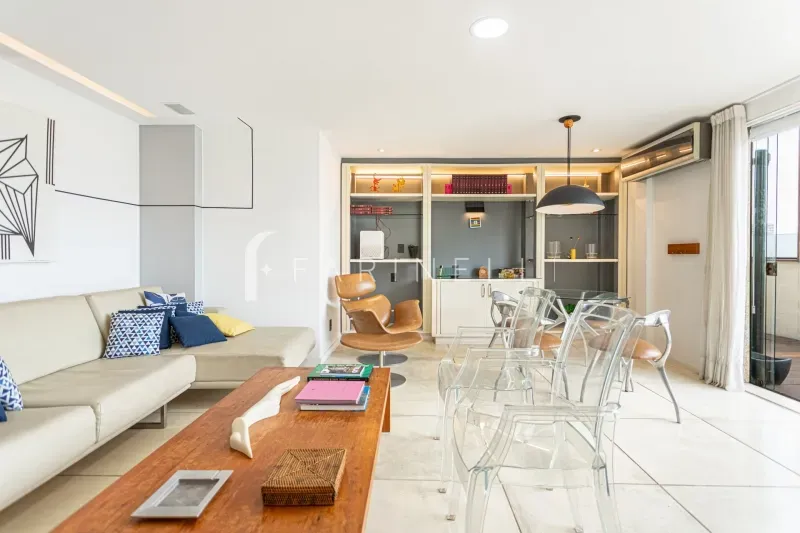 Cobertura mobiliada com deck, piscina e 163 m² — photo 8