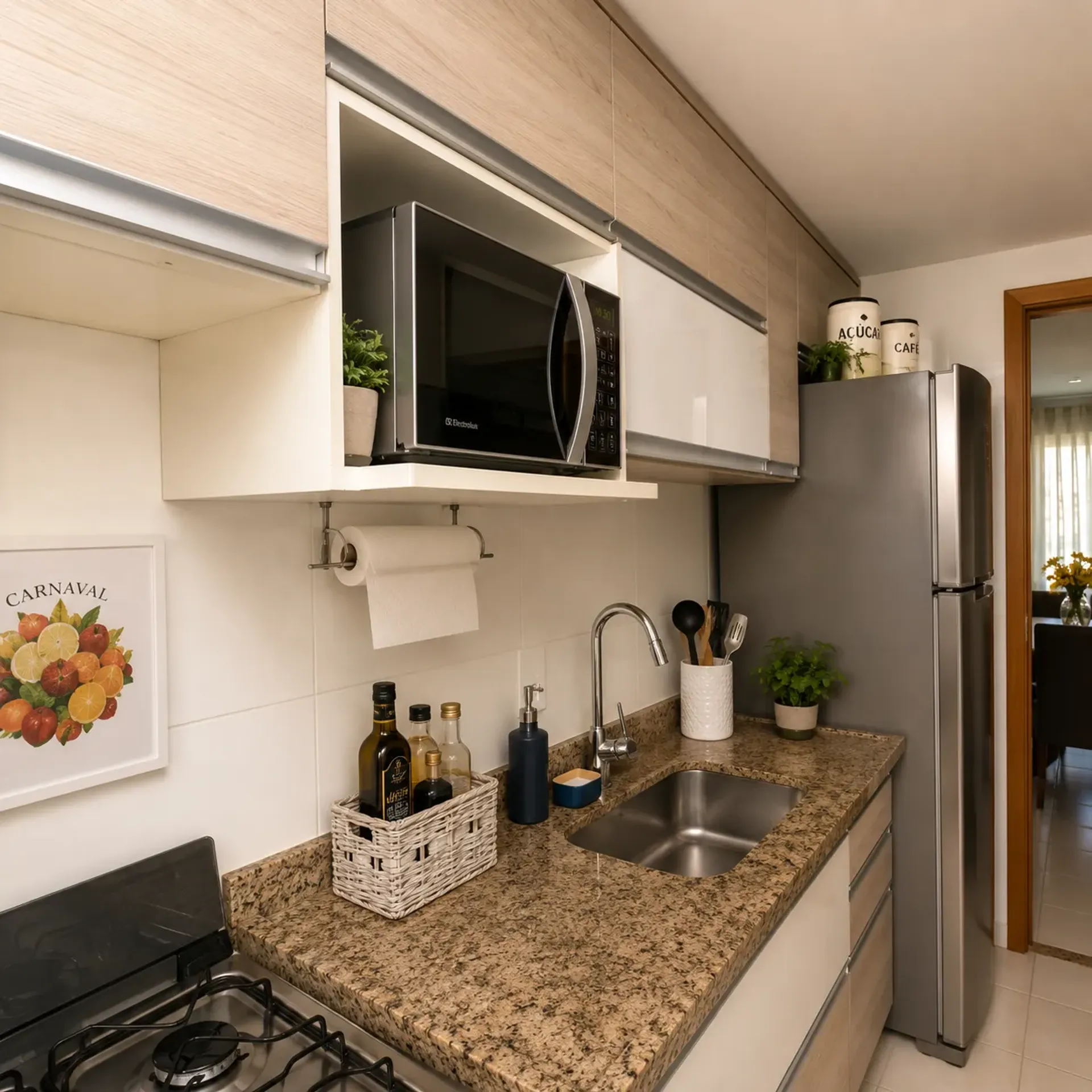 Furnished 4-bedroom apartment with a gas kitchen — photo 12