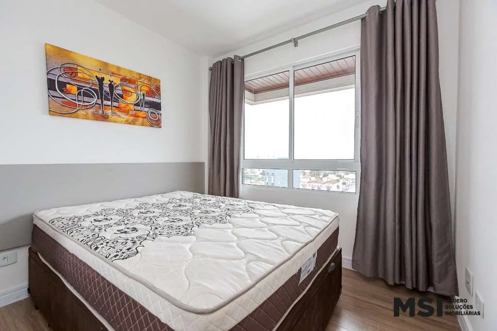 One-bedroom apartment with a washing machine in Curitiba — photo 16