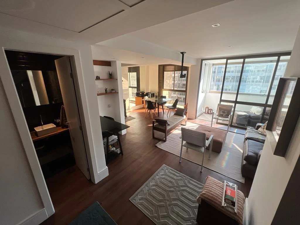 Apartamento mobiliado de 110 m² com 1 suíte e varanda — photo 3