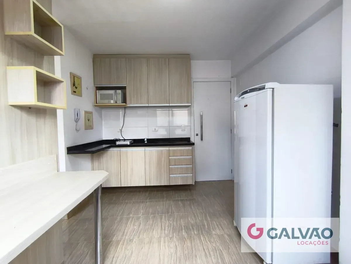 21 m² studio with a home office and a washing machine — photo 2