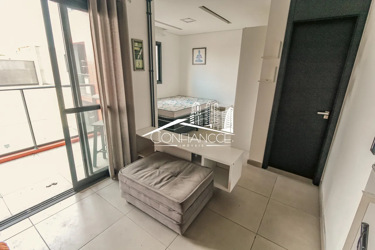 Furnished 1-bedroom apartment with an open kitchen — photo 9