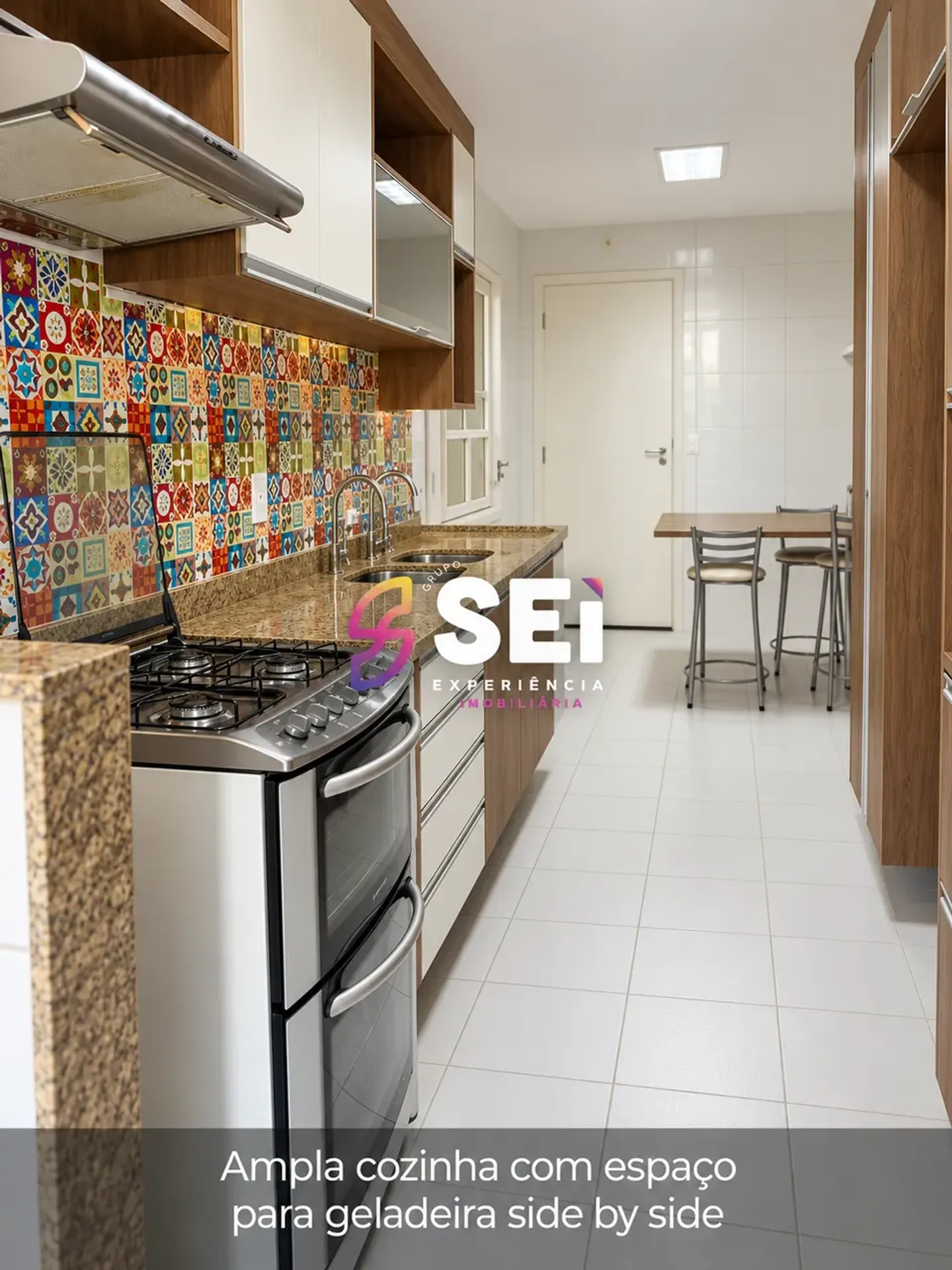 Home office in a 3-bedroom apartment, 101 m² — photo 3