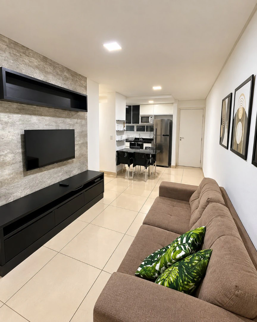 Furnished apartment with 2 bedrooms and a suite — photo 4
