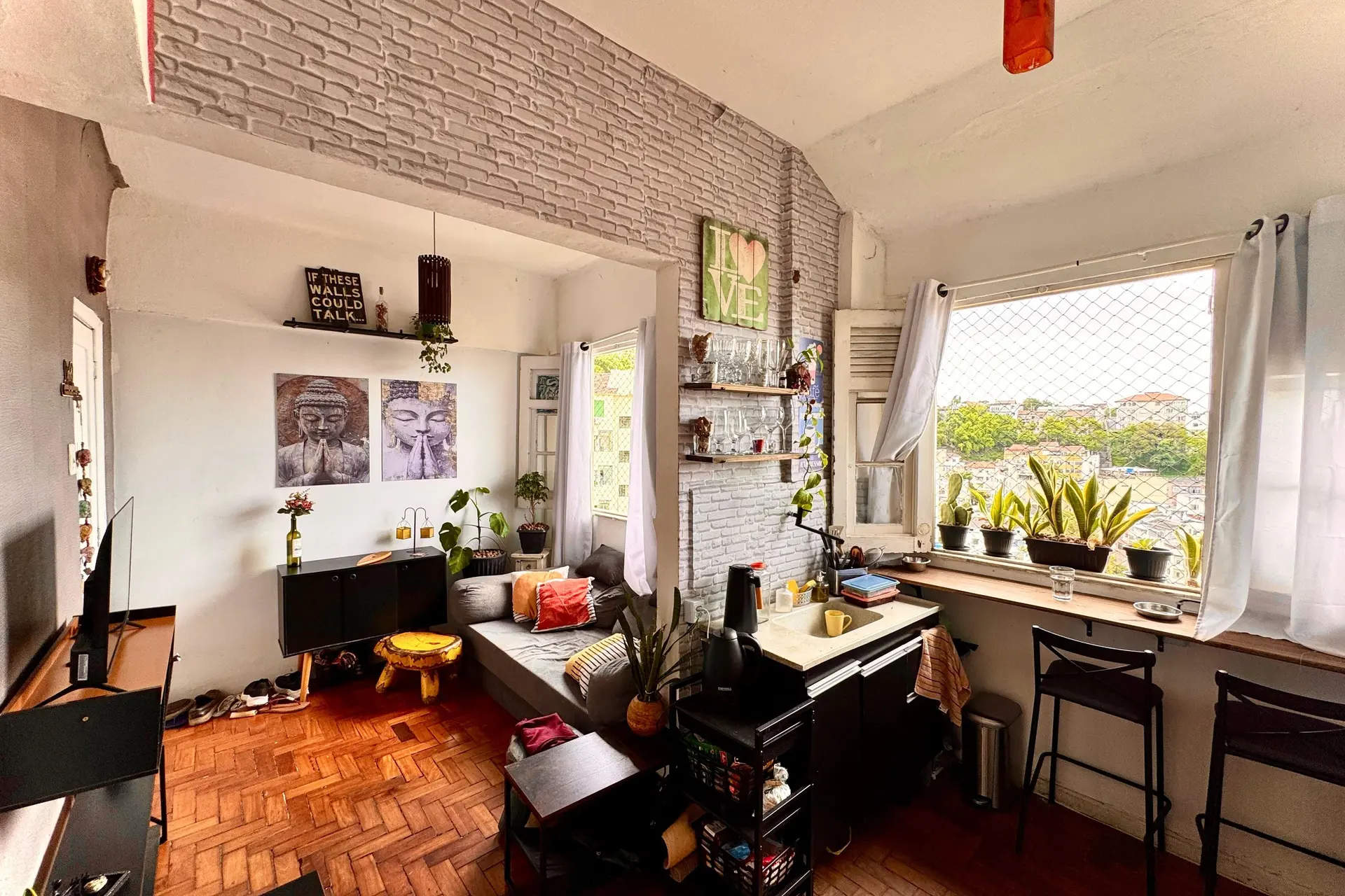 Monoambiente amueblado, 30 m², con espacio de home office — photo 4