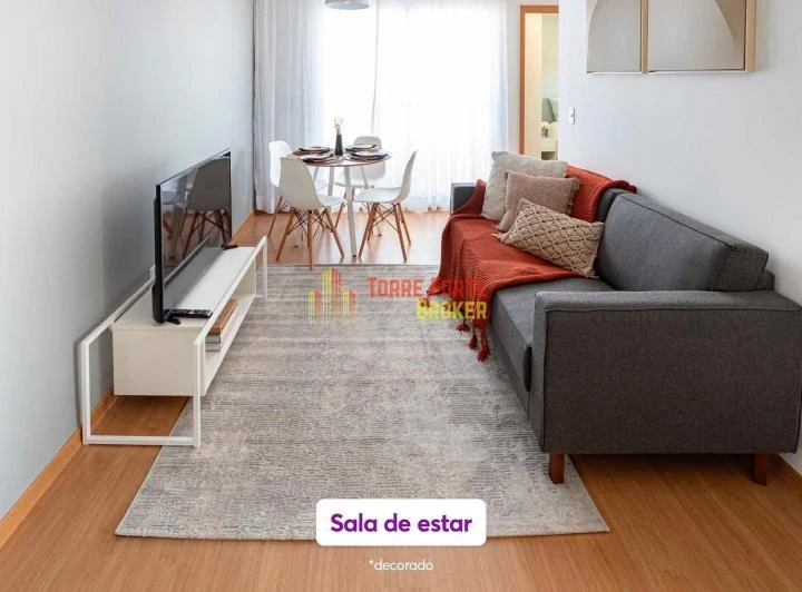 Furnished 2-bedroom apartment with balcony