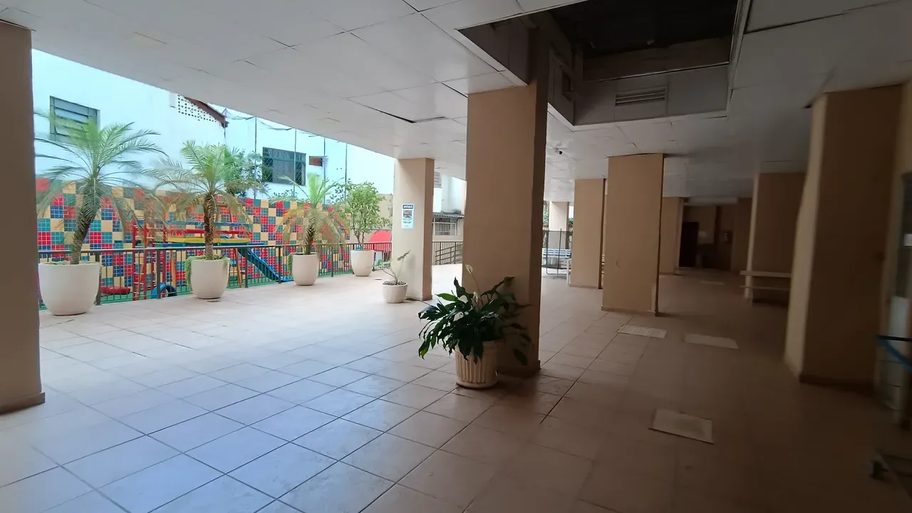 Studio on the 5th floor with a glass-enclosed balcony