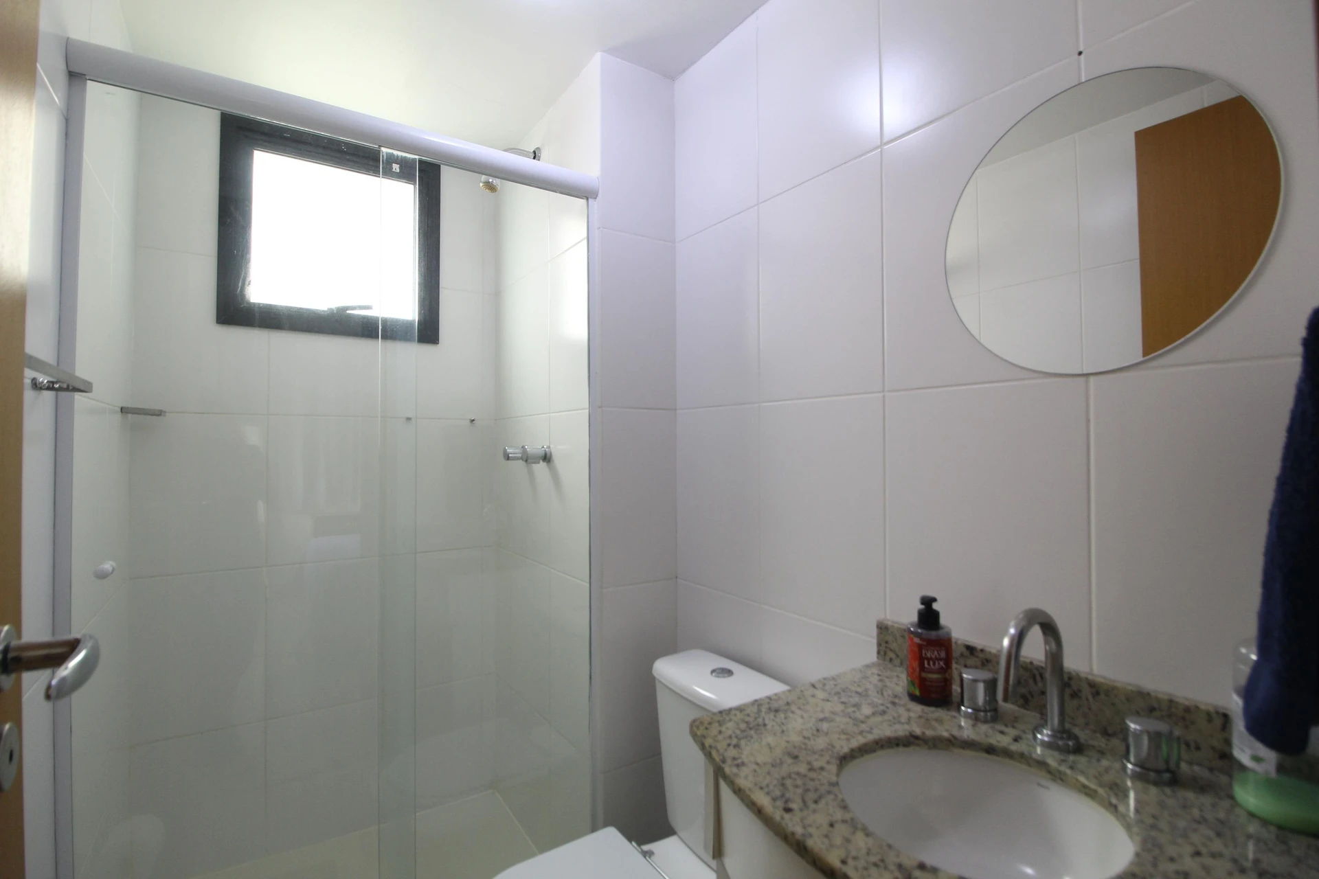 Glass-enclosed balcony in a 3-bedroom apartment, 77 m² — photo 25