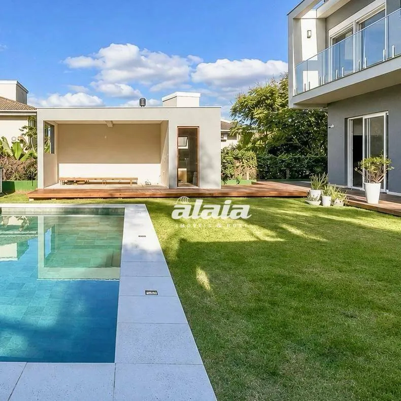 Casa em condomínio com 4 suítes e cozinha em conceito aberto — photo 15