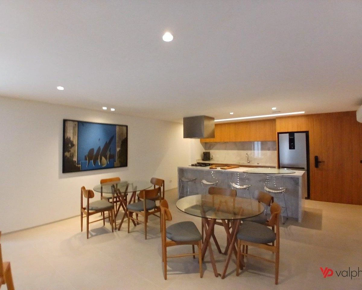 Home office in a one-bedroom apartment, 32 m² — photo 50
