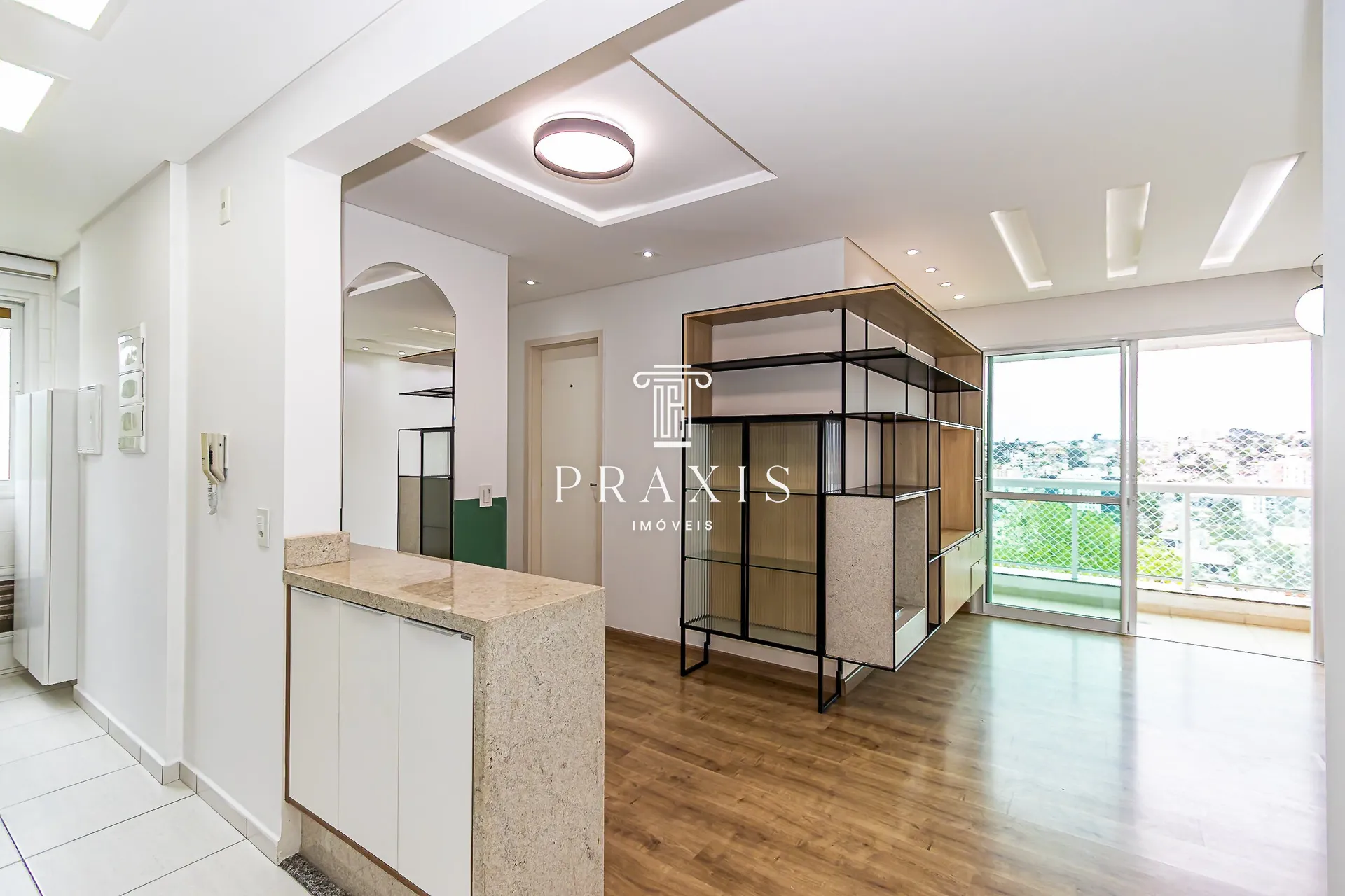 Home office in a 3-bedroom apartment, 66 m² — photo 2