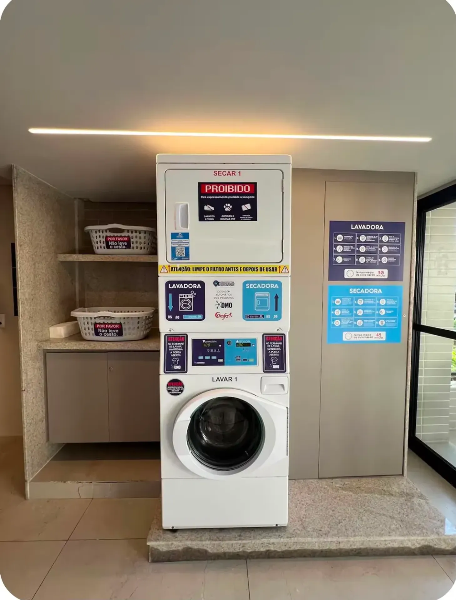 Apartamento mobiliado com 2 quartos e varanda com churrasqueira — photo 10