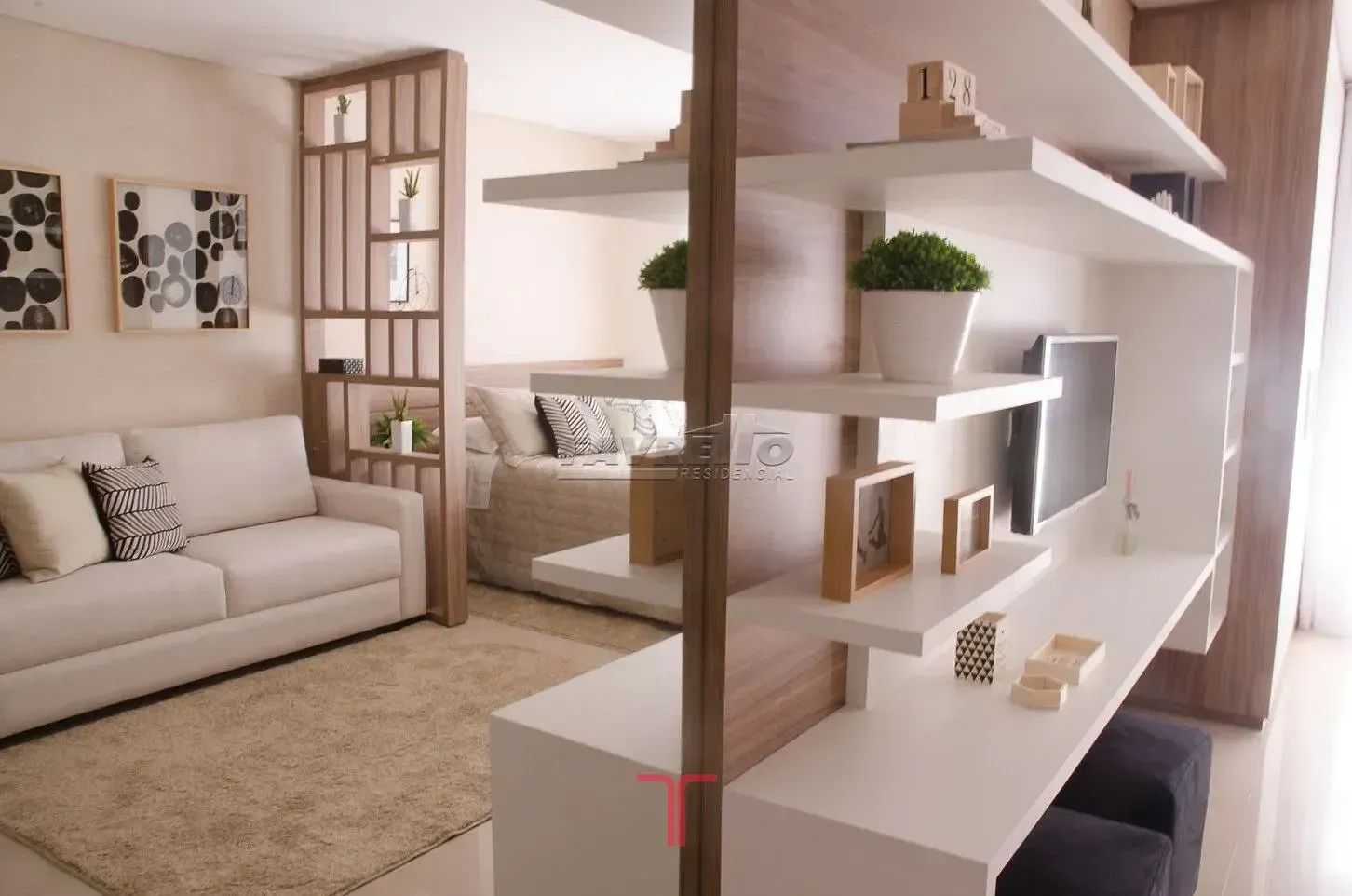 Furnished 1-bedroom apartment with 59 m² of space — photo 20