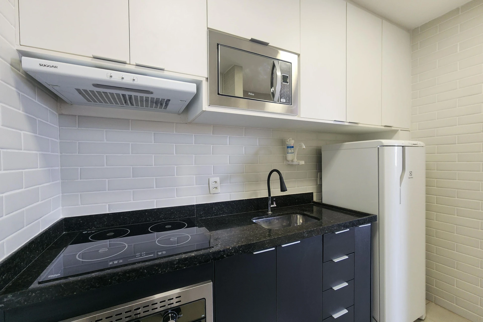 Furnished apartment, 31 m², with a washing machine — photo 8