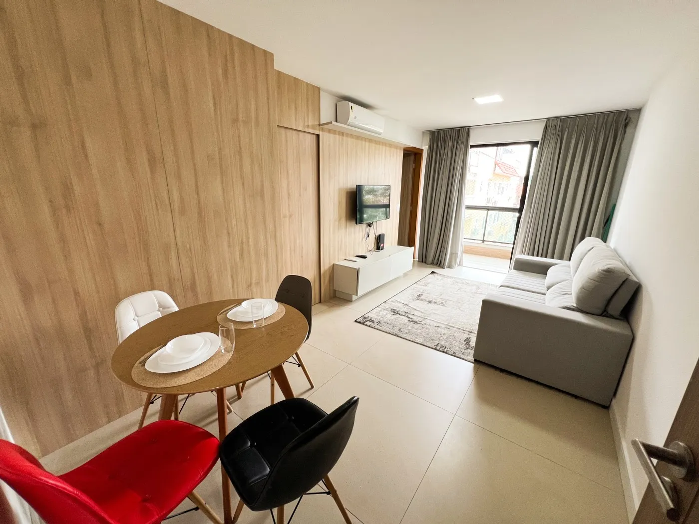 Furnished apartment, 40 m², with a washing machine