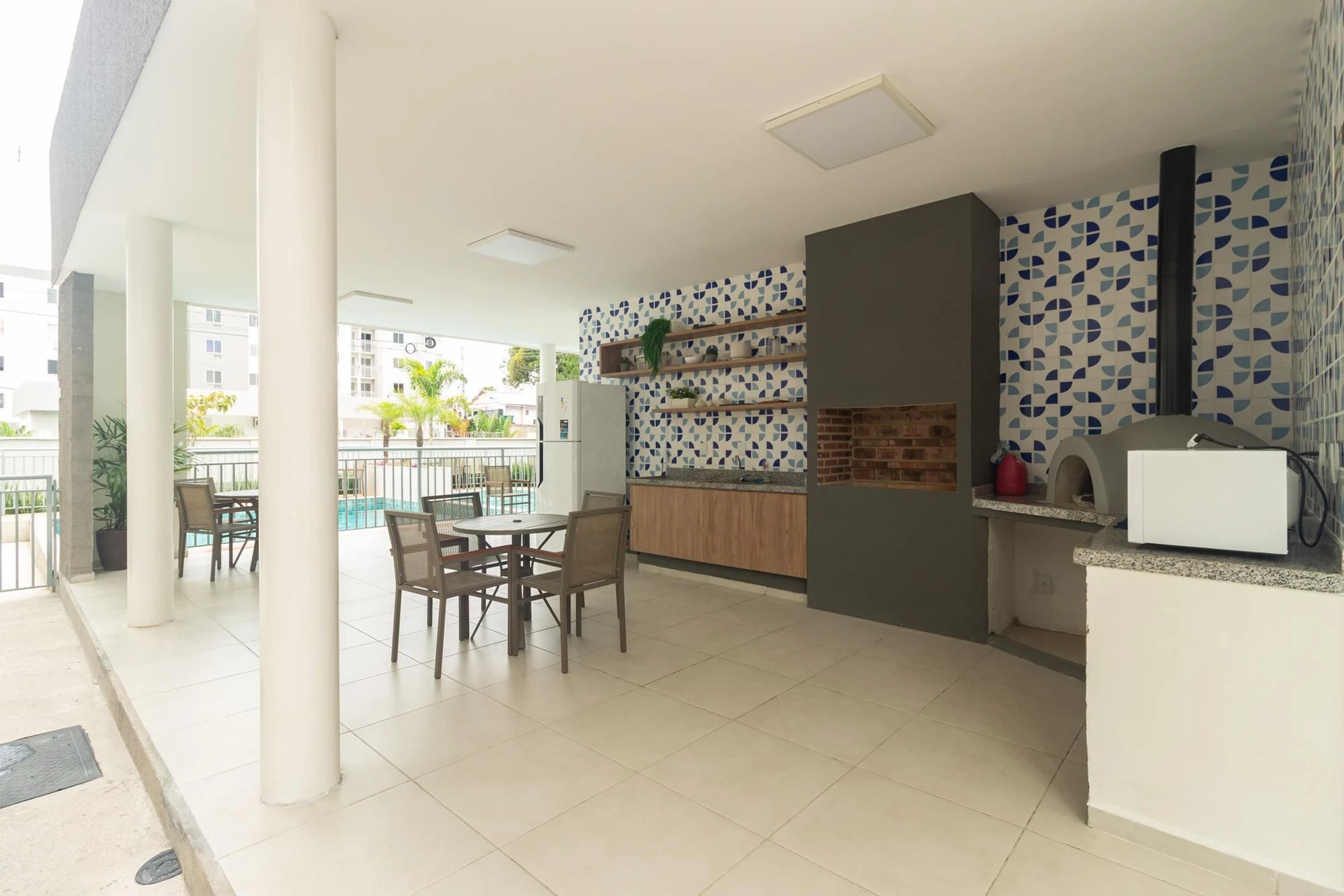 Furnished apartment, 48 m², with a grill on the balcony — photo 10