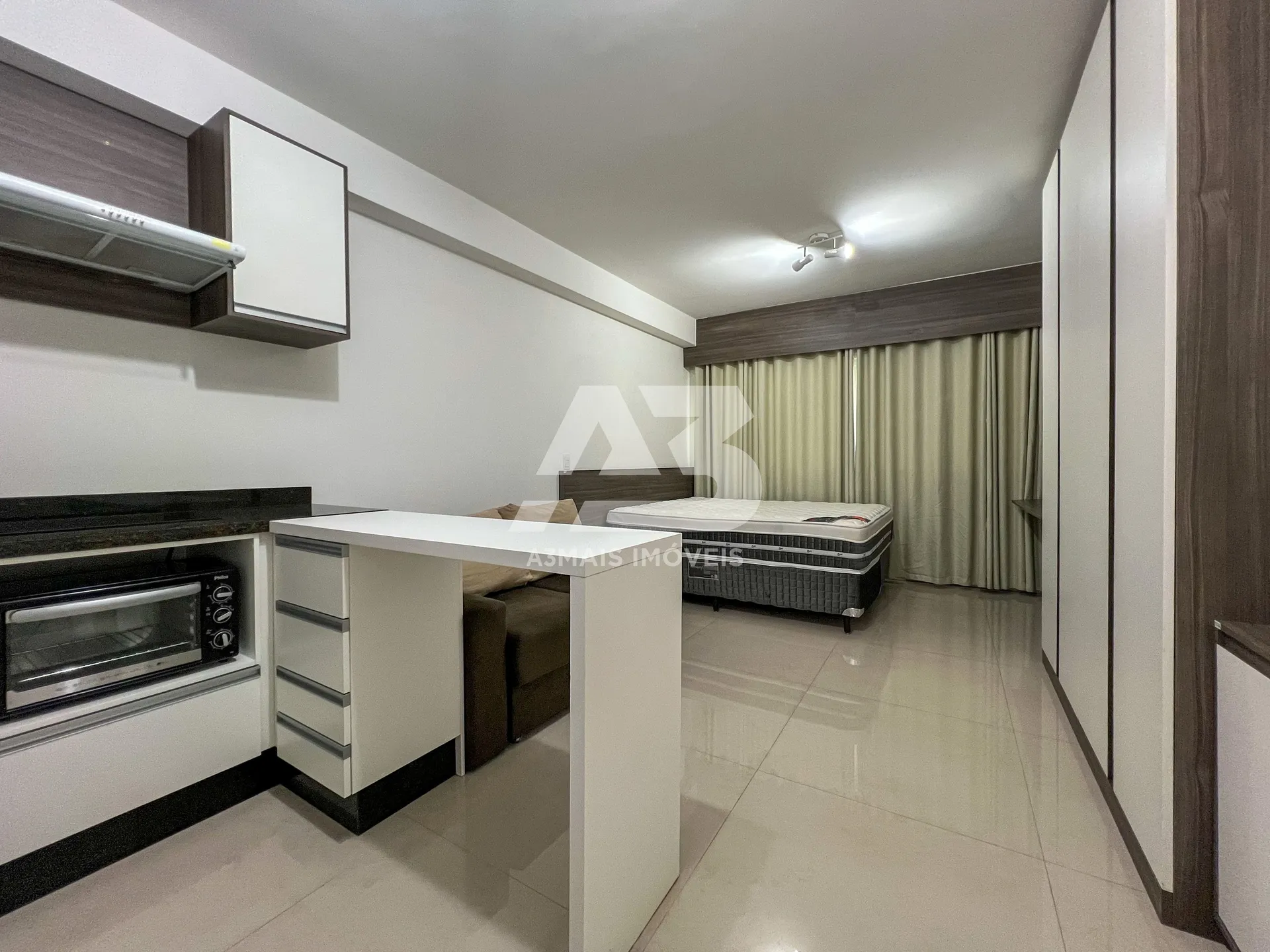 Furnished studio, 30 m², with a washing machine — photo 6