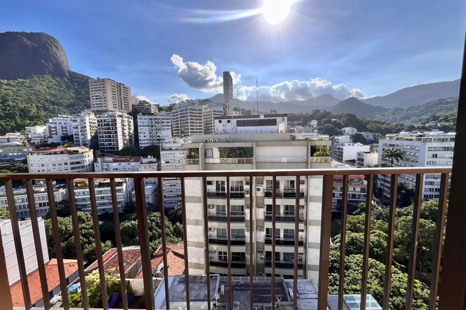 Departamento de 50 m² con bañera y vista a la montaña