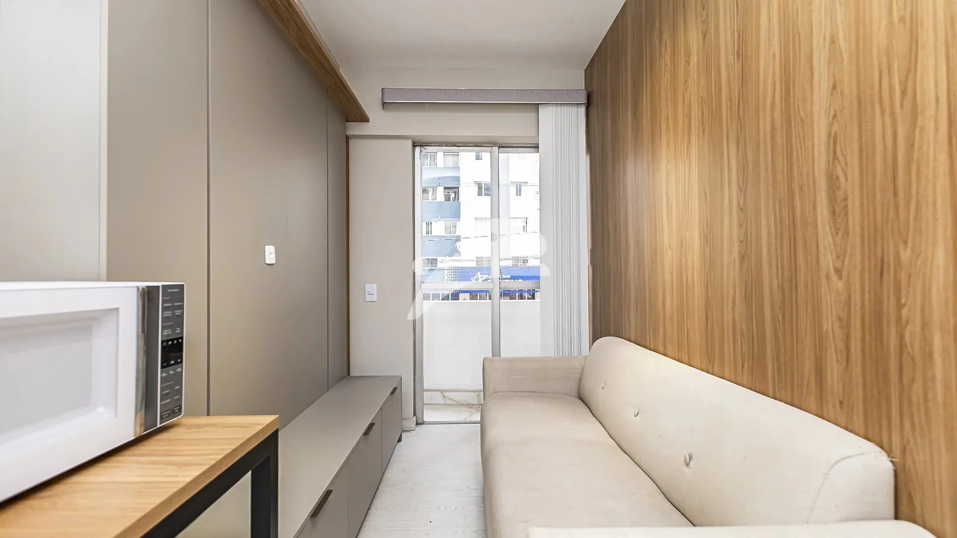 Apartamento mobiliado de 1 quarto com box de vidro — photo 5