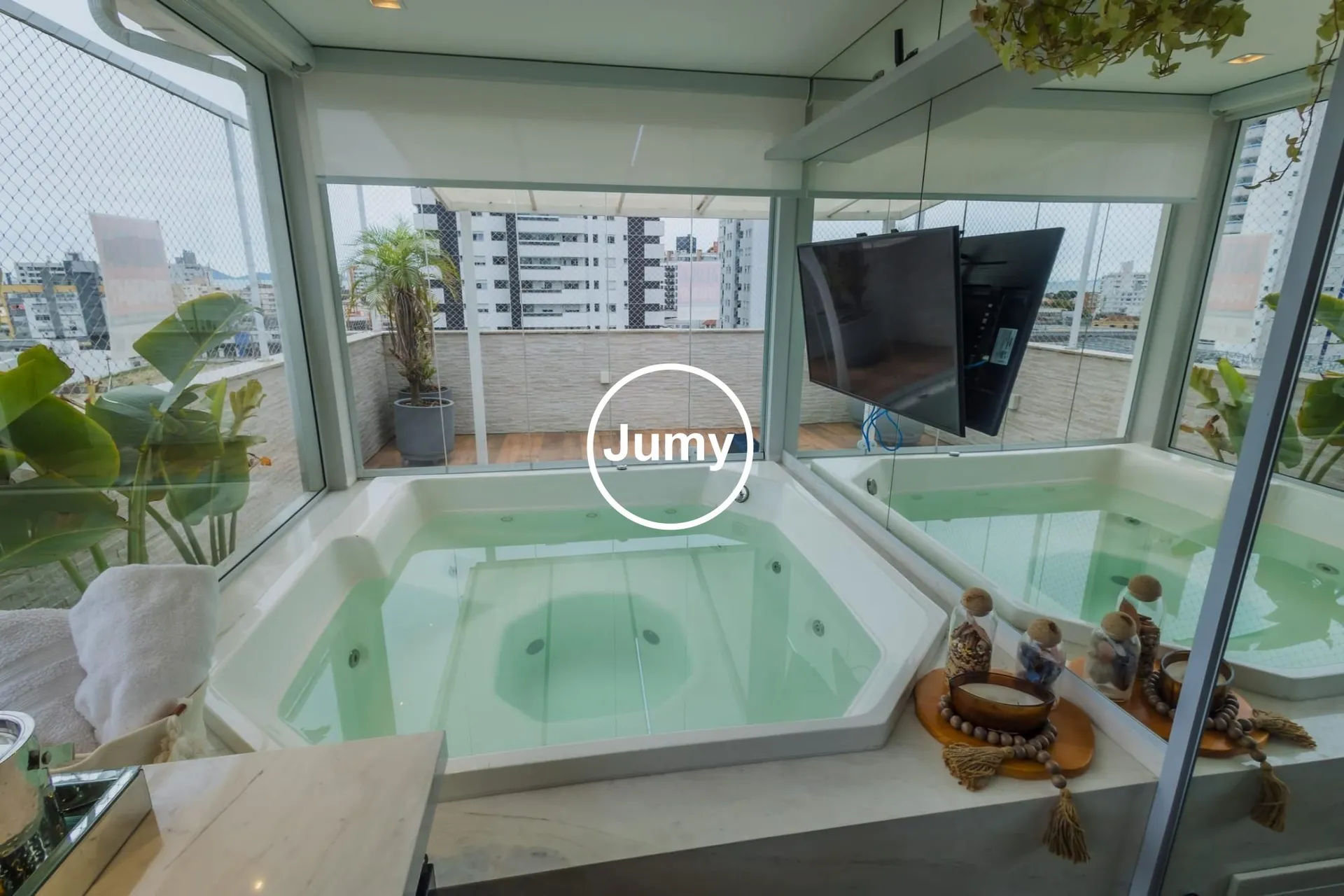 Furnished duplex apartment with 3 bedrooms and 2 parking — photo 31