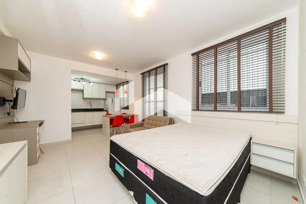 Studio mobiliado 28 m² com cozinha americana e vaga — photo 17