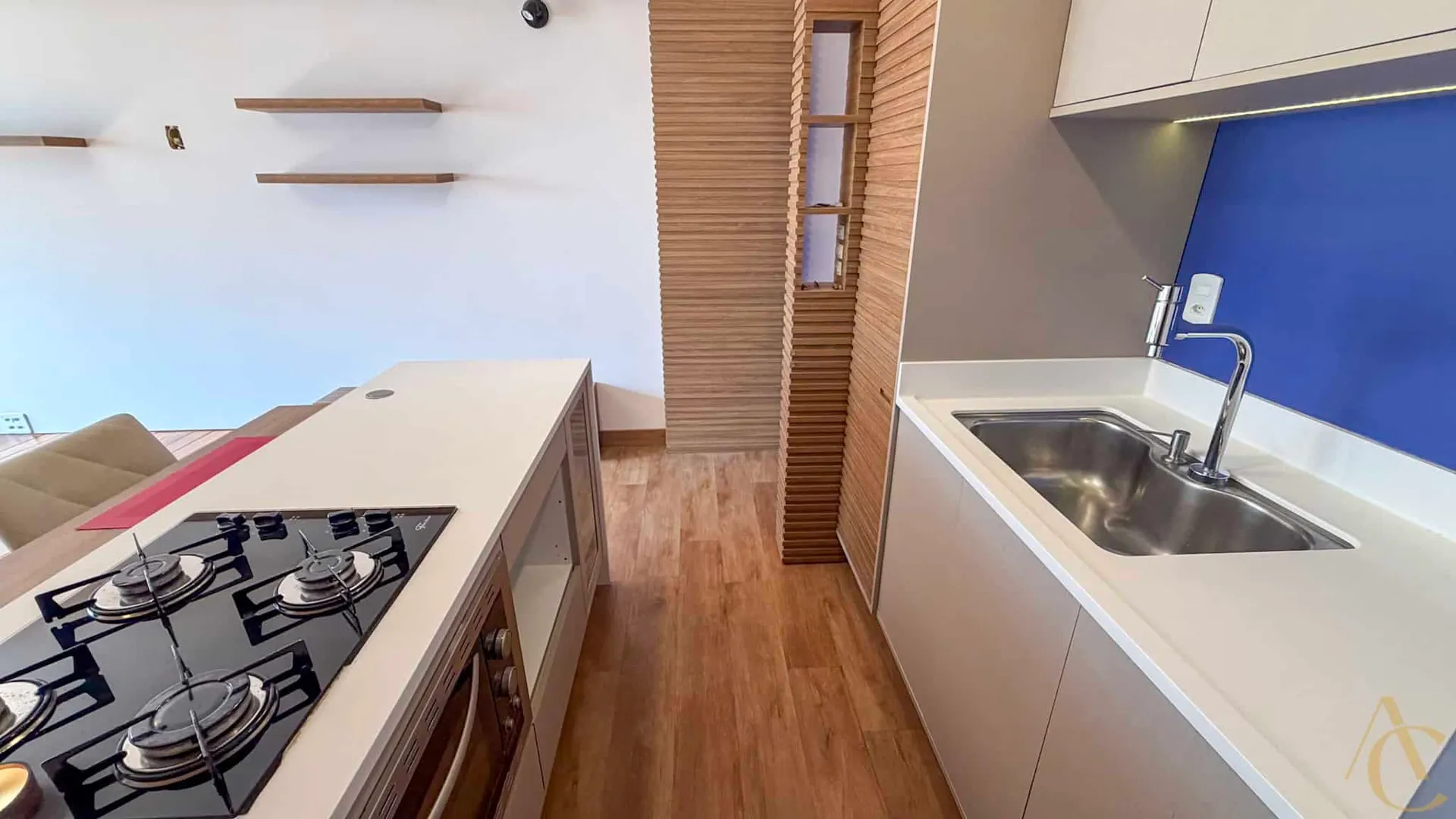 Apartamento amueblado de 2 habitaciones con cocina abierta — photo 19