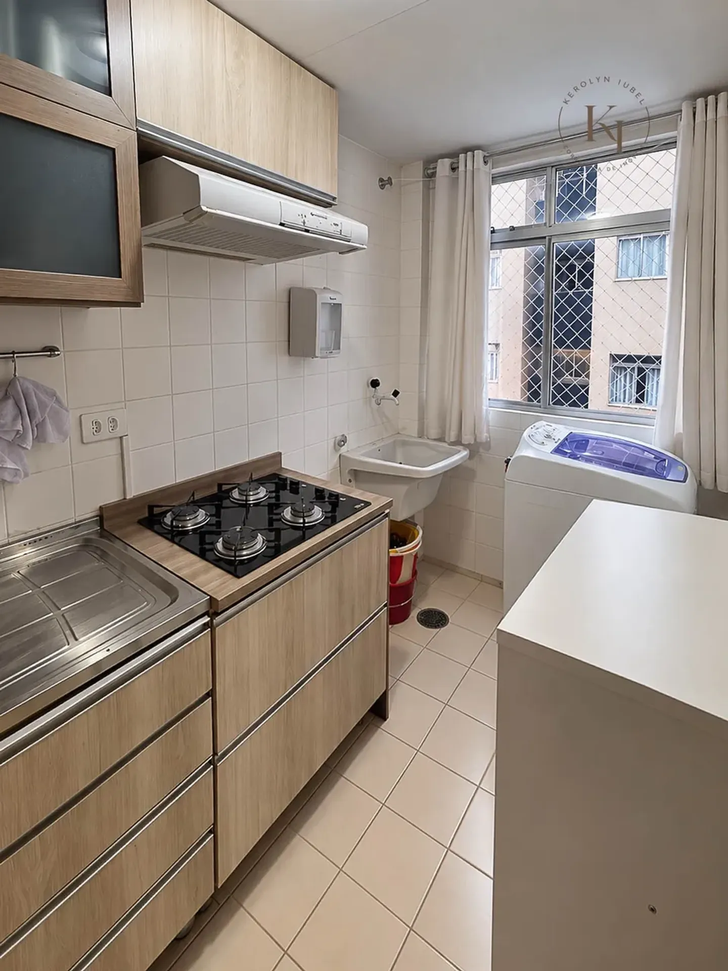 Apartment on the 3rd floor with a washing machine — photo 2