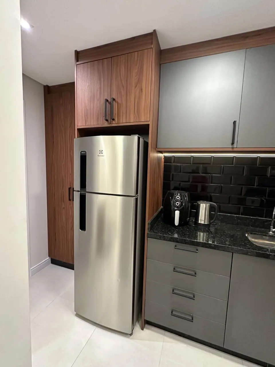Furnished apartment, 30 m², with a washing machine — photo 4