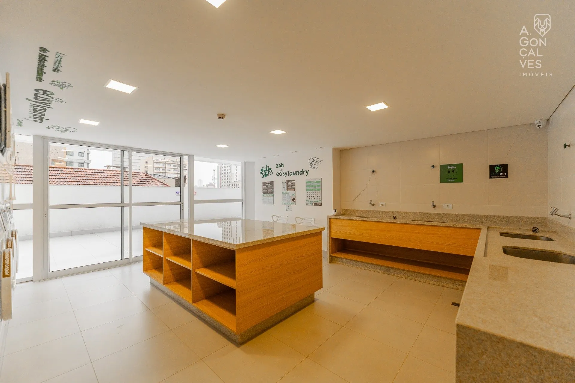 Studio mobiliado de 28 m², 1 quarto e varanda de vidro — photo 23