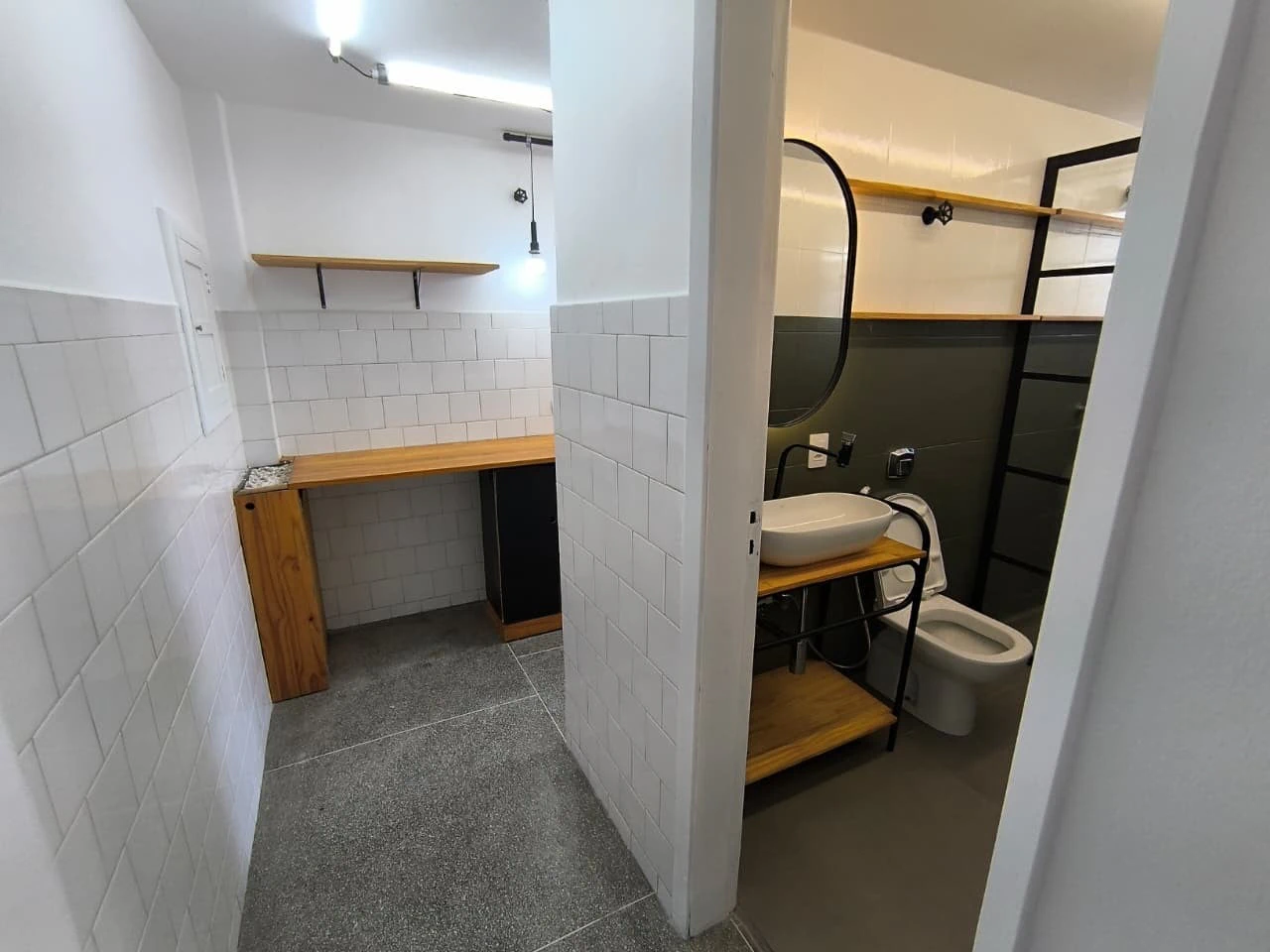 Home office in a one-bedroom apartment, 54 m² — photo 8