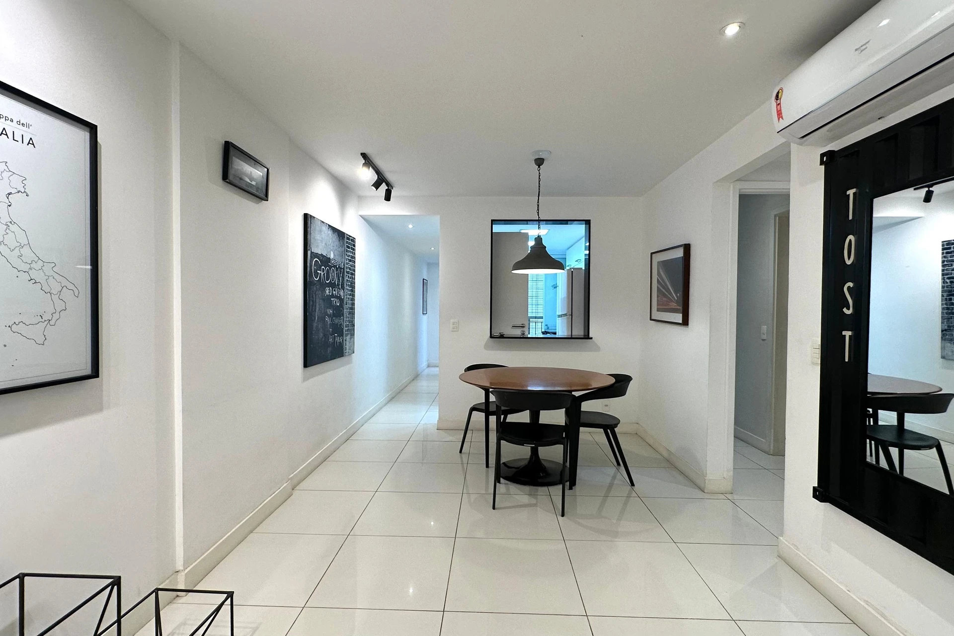 Apartamento mobiliado, 101 m², com janelas do piso ao teto — photo 23