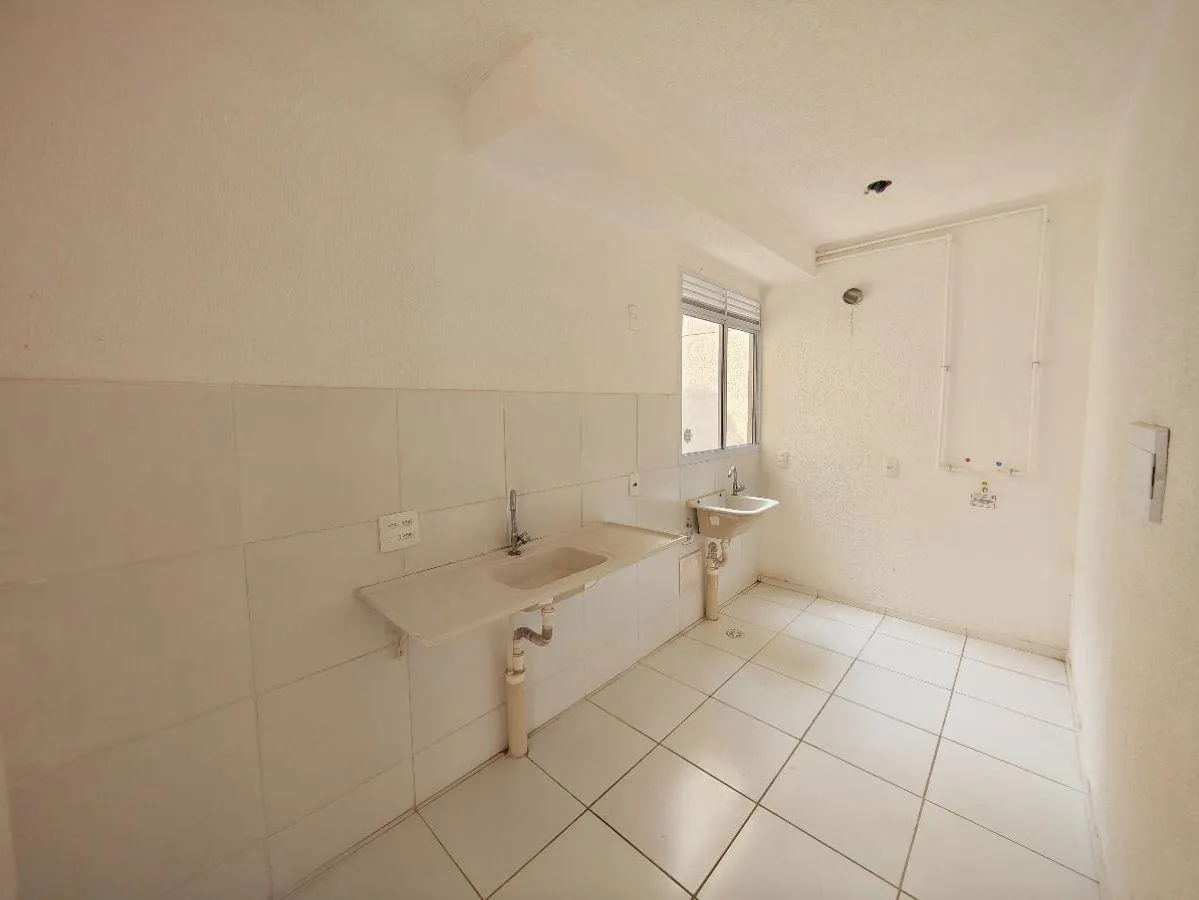 2-bedroom apartment in a building with a gym