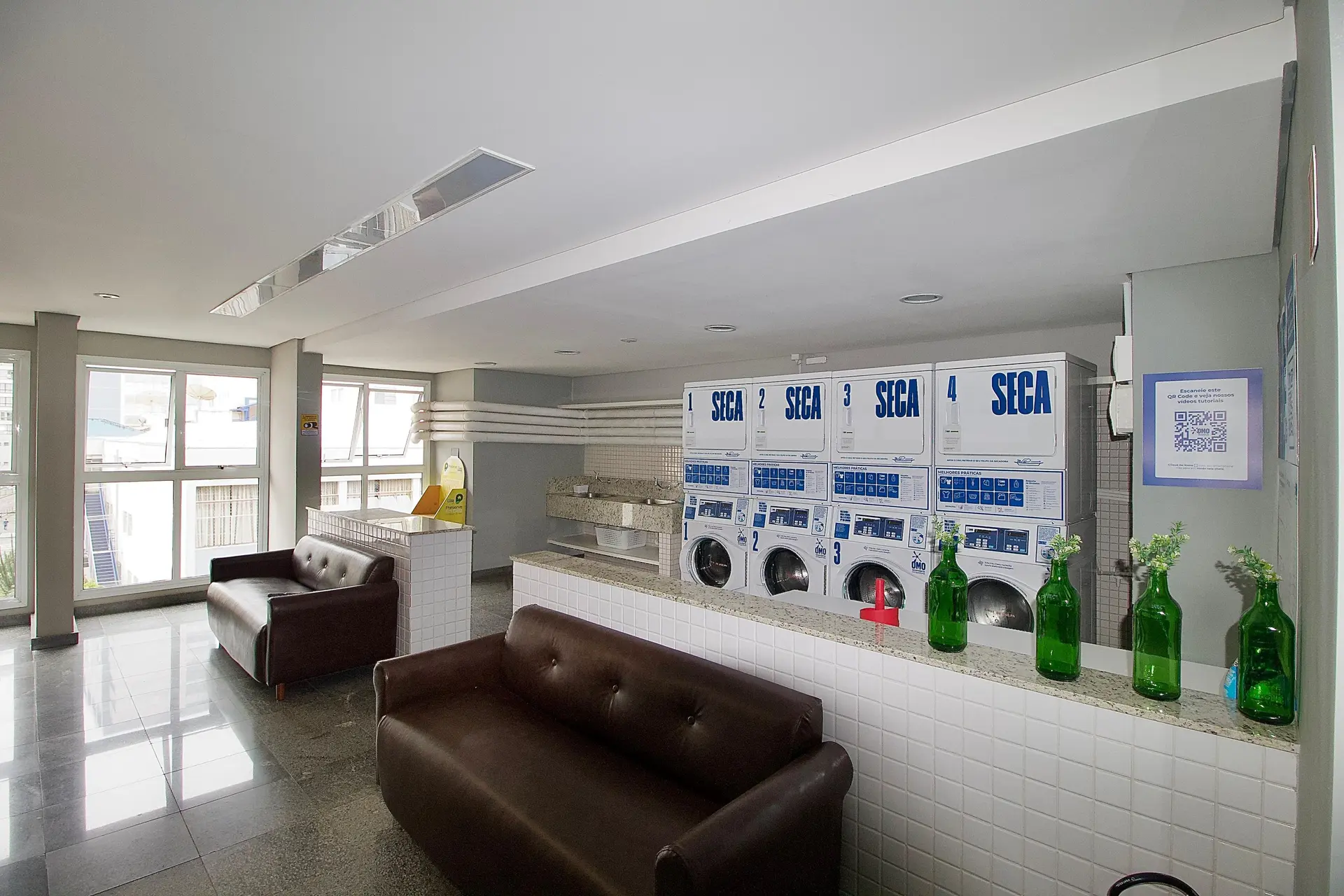 Furnished apartment, 25 m², with a washing machine — photo 9