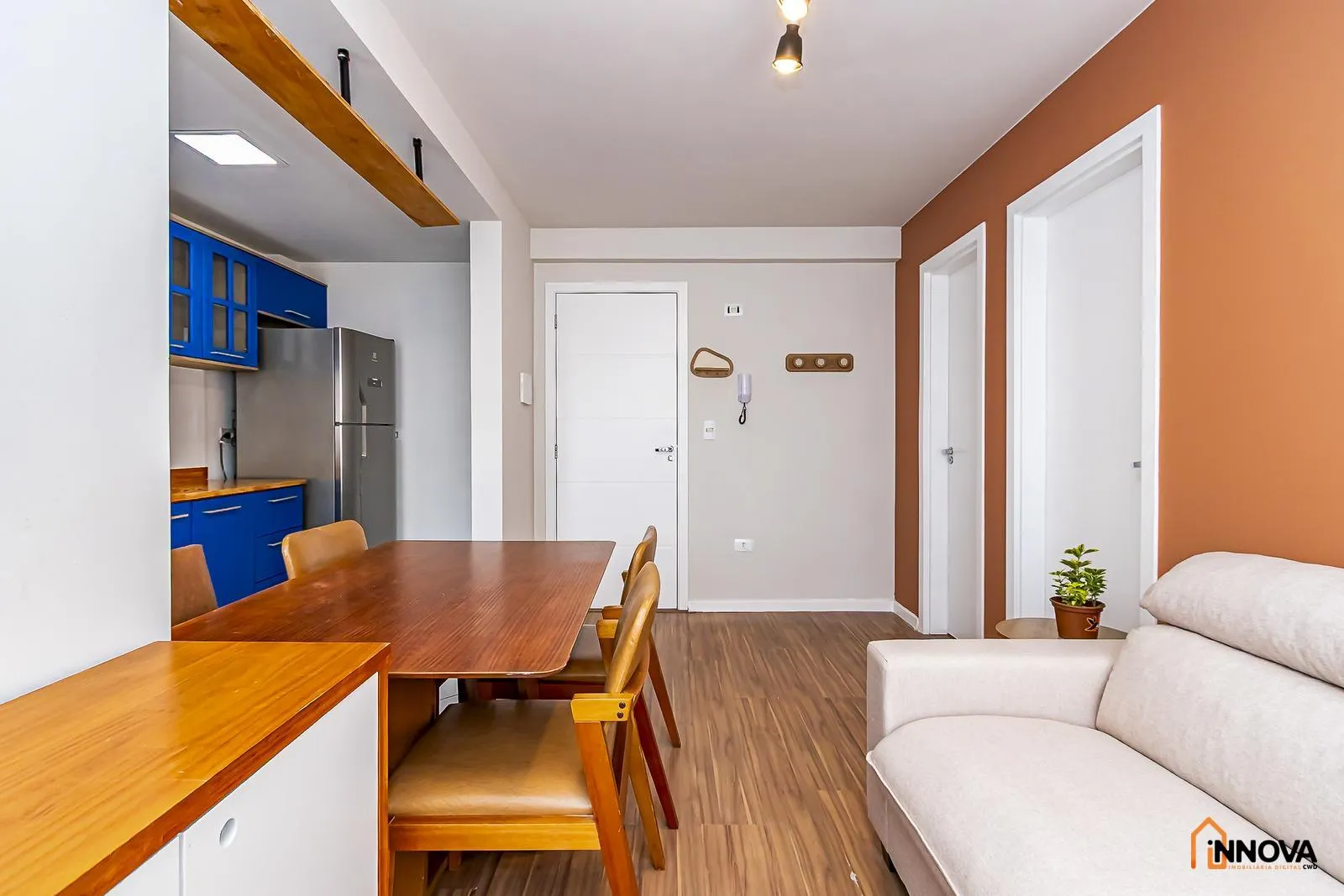 Робоче місце та 1 спальня: квартира 35 м² — photo 19