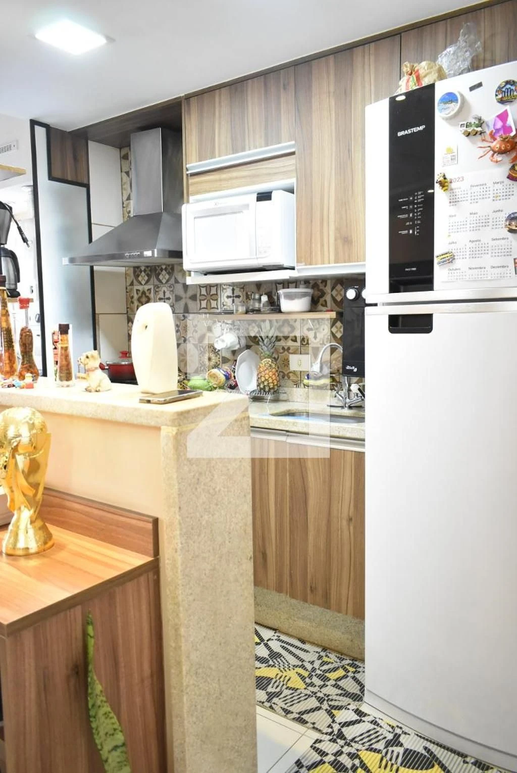 Furnished apartment with open-plan kitchen and 2 bedrooms — photo 21