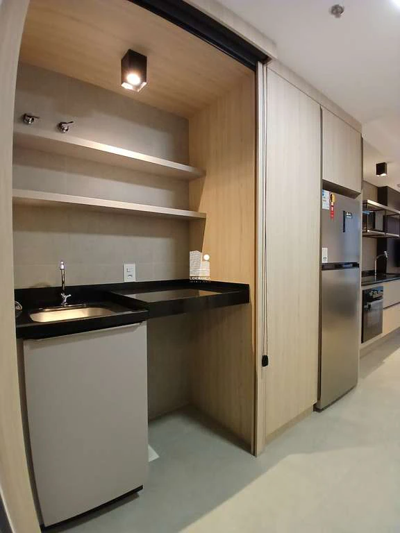 1-bedroom apartment with American-style kitchen — photo 3