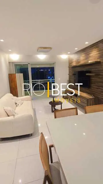 Furnished apartment with a gas stove and 2 bedrooms