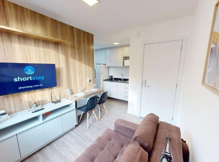 Apartamento mobiliado de 27 m² com 1 dormitório — photo 6