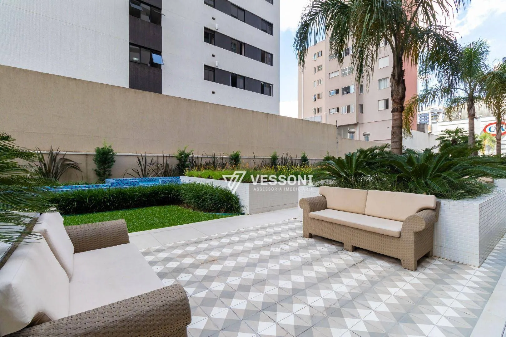 Furnished 45 m² studio with a private BBQ — photo 28
