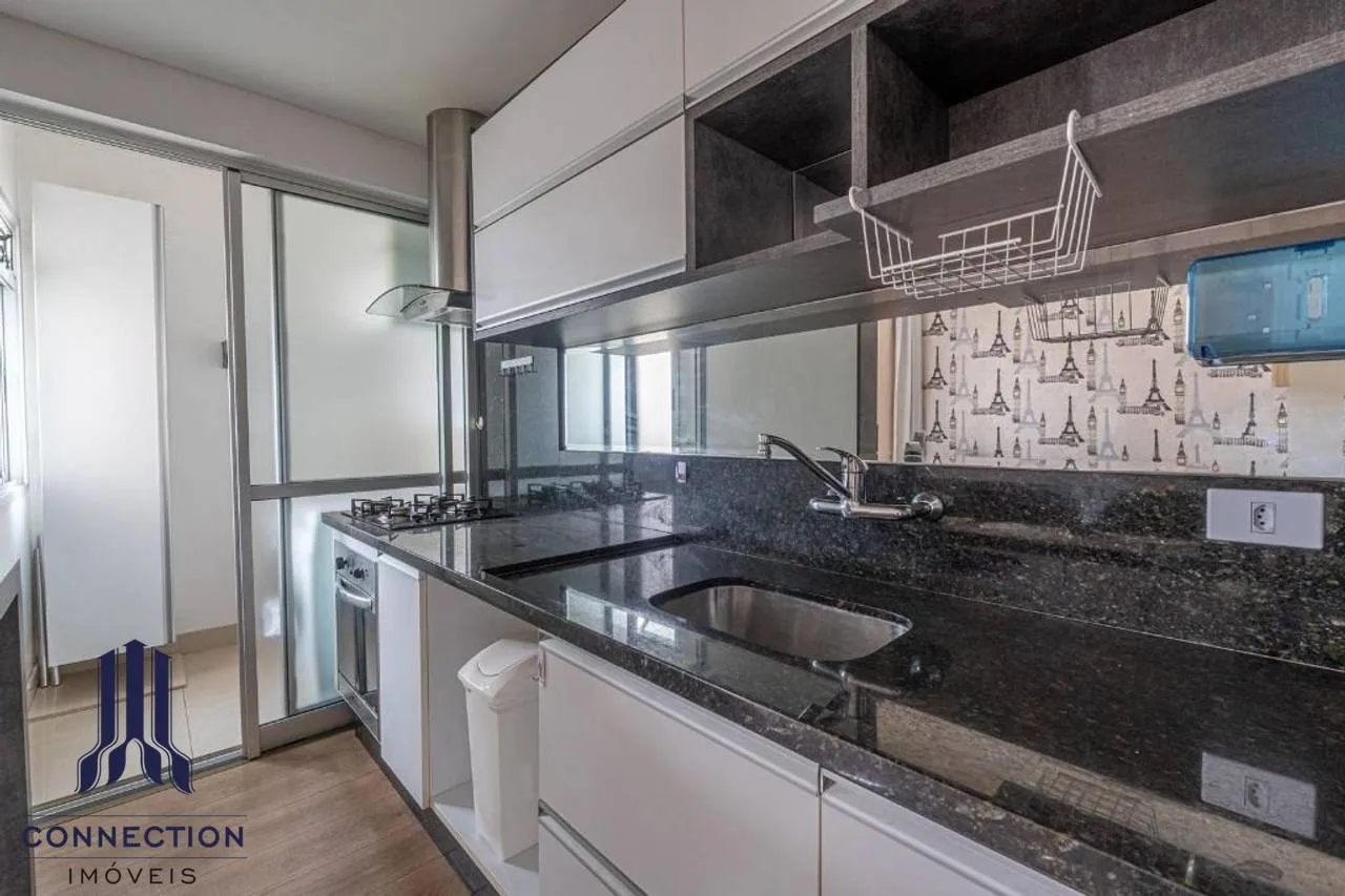 One-bedroom apartment with a washing machine in Curitiba — photo 6