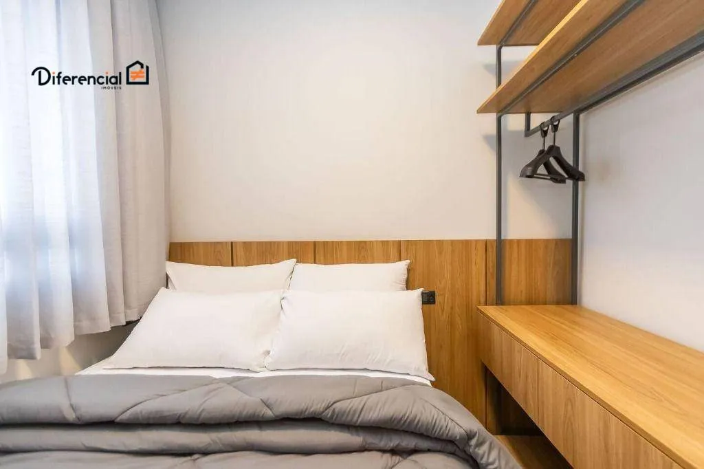 Furnished studio 35 m² with an open-plan kitchen — photo 17