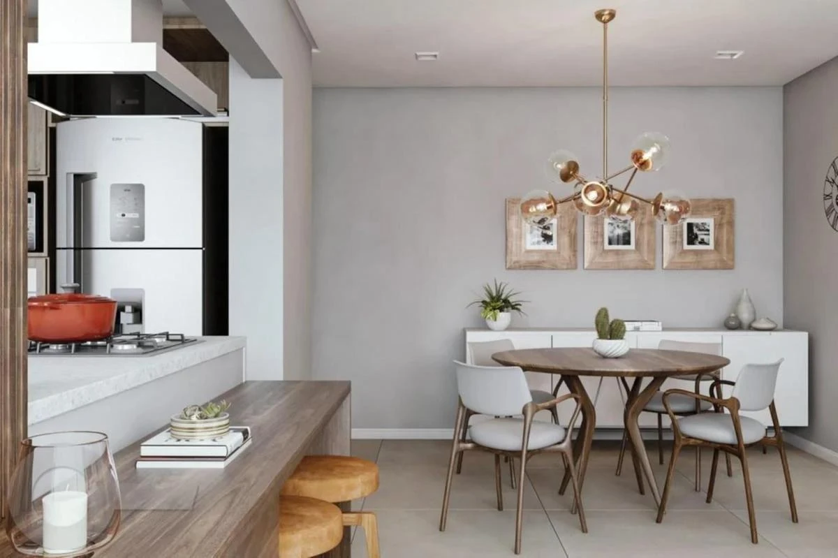 Furnished 3-bedroom apartment with an open-plan kitchen — photo 5